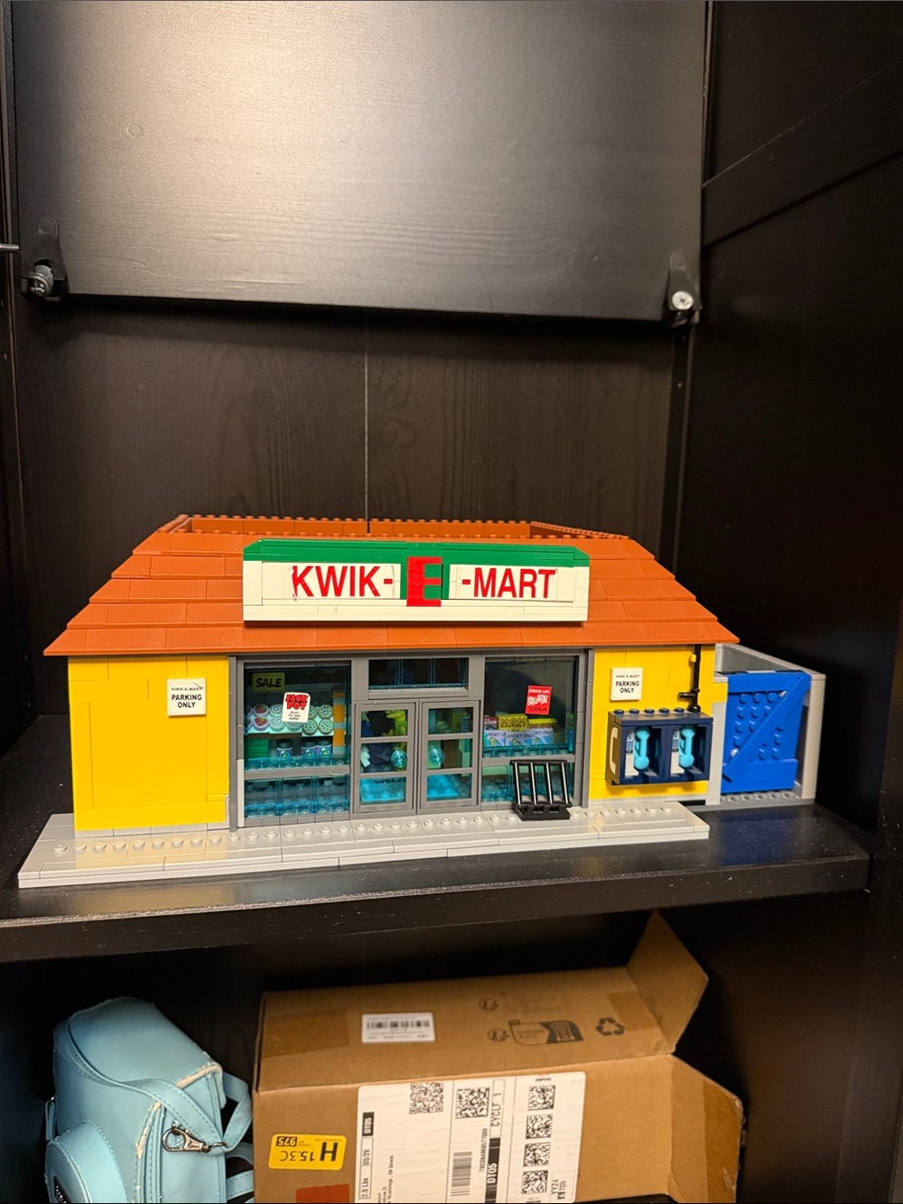Lego Kwik-E-Mart Building Set - Yellow, Orange, Green, Blue